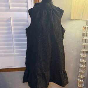 Elegant Black Sleeveless Dress